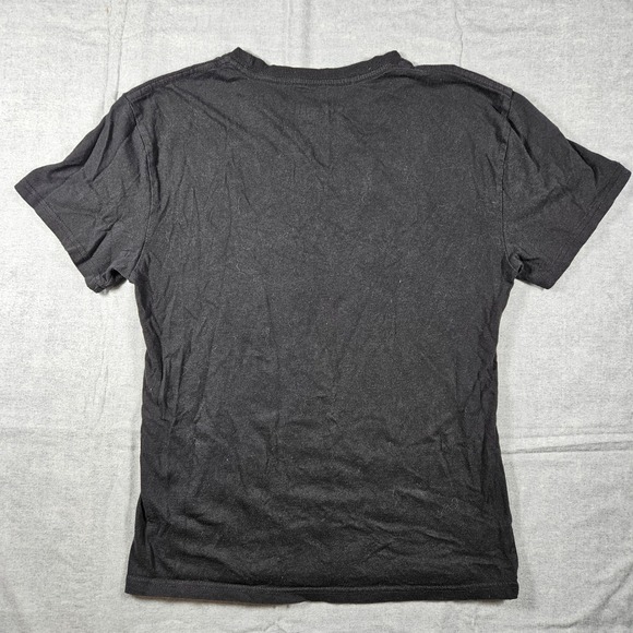 Muhammad Ali Sonny Liston Knockout Graphic T-Shirt Black Mens Small 100% Cotton - Picture 3 of 3